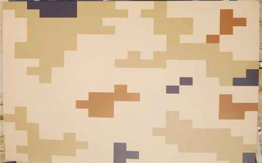 大理荒漠迷彩漆喷涂