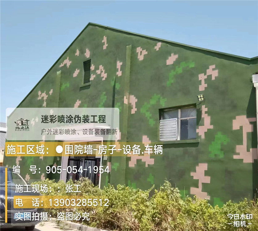 大理外墙数码迷彩漆施工报价清单（100㎡标准墙面测算）